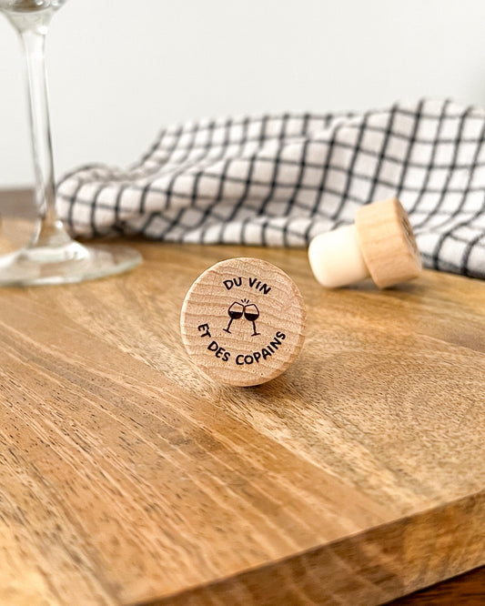 Bouchon “Du vin & des copains"