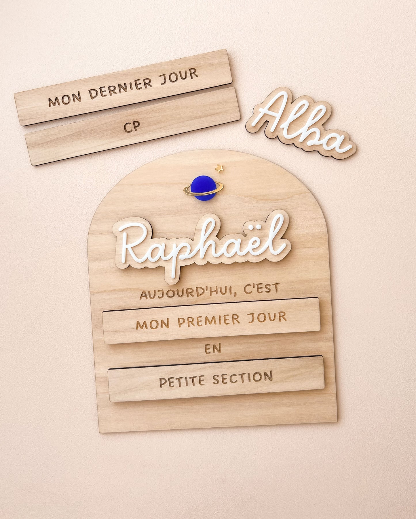Pancarte rentrée - Planète