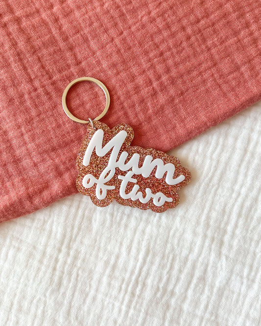 Porte-clés Mum of personnalisé
