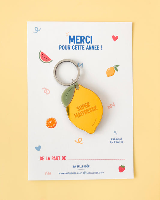 Porte-clés Citron