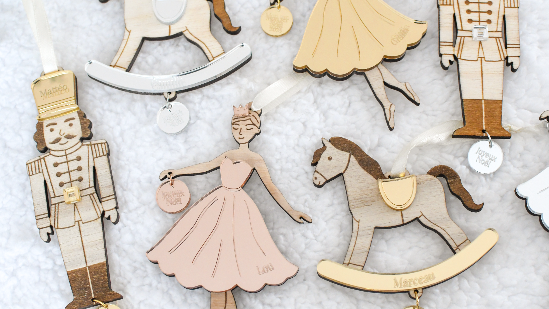 Boules de Noël personnalisables