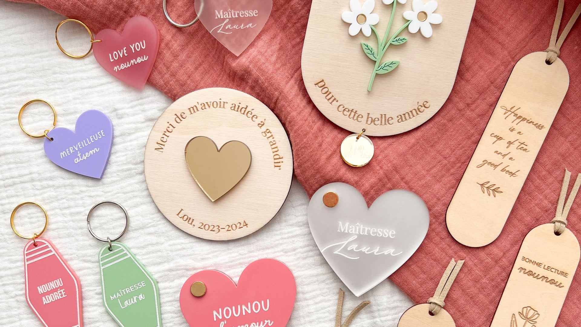 Cadeaux pour Maîtresses & Nounous