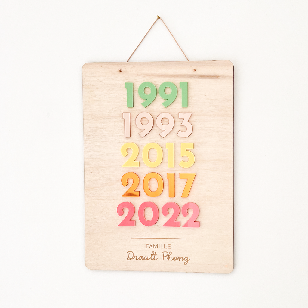 Décoration murale Moments précieux