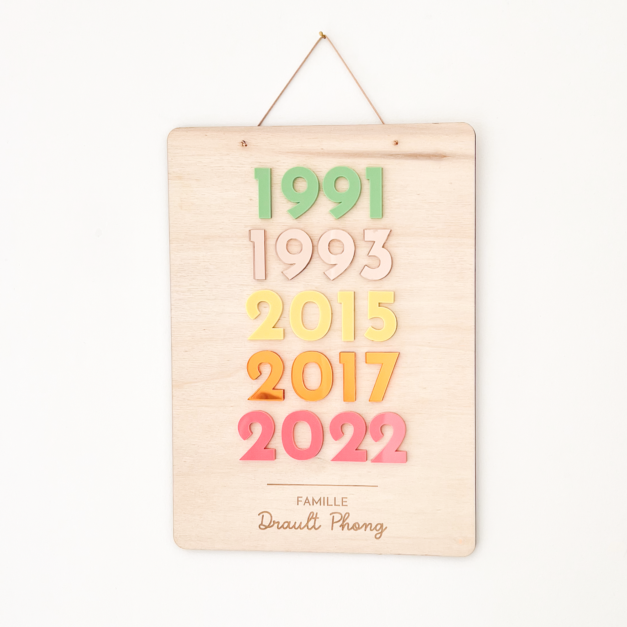 Décoration murale Moments précieux