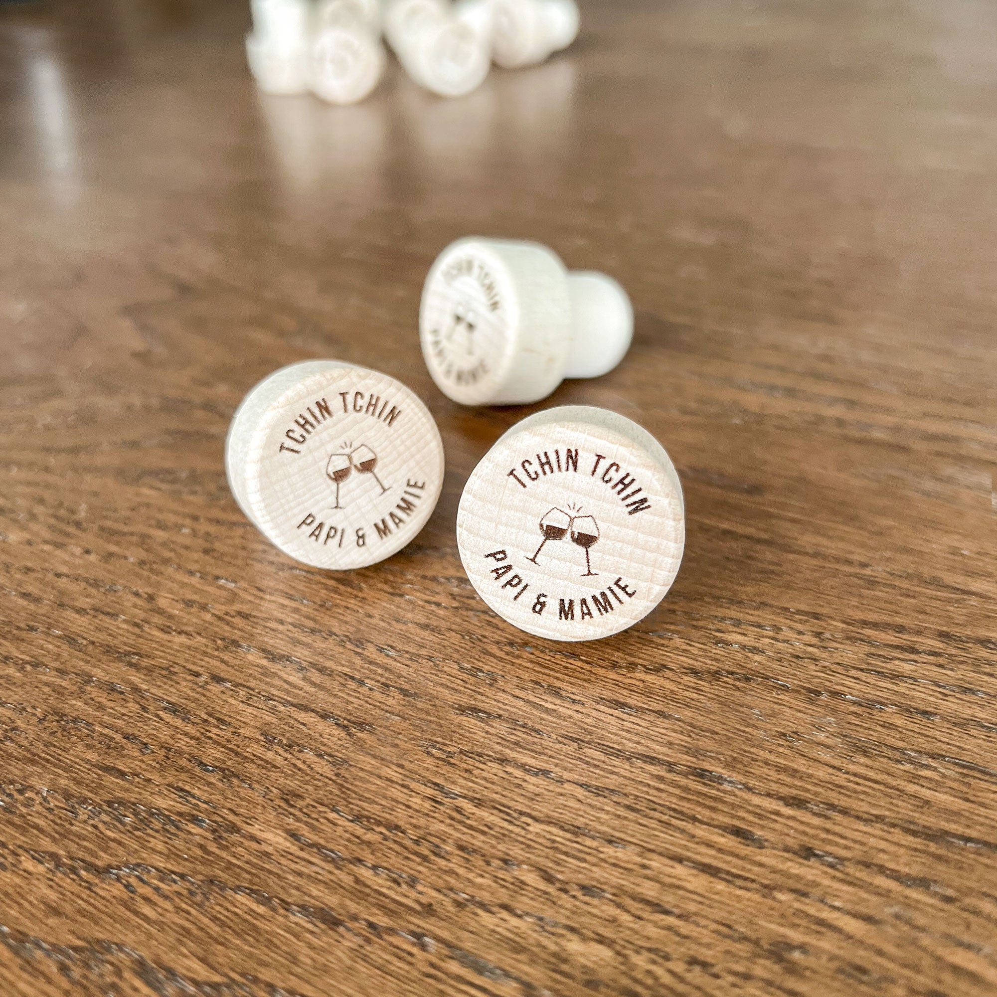 Bouchon de bouteille personnalisable
