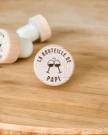 Bouchon de bouteille personnalisable