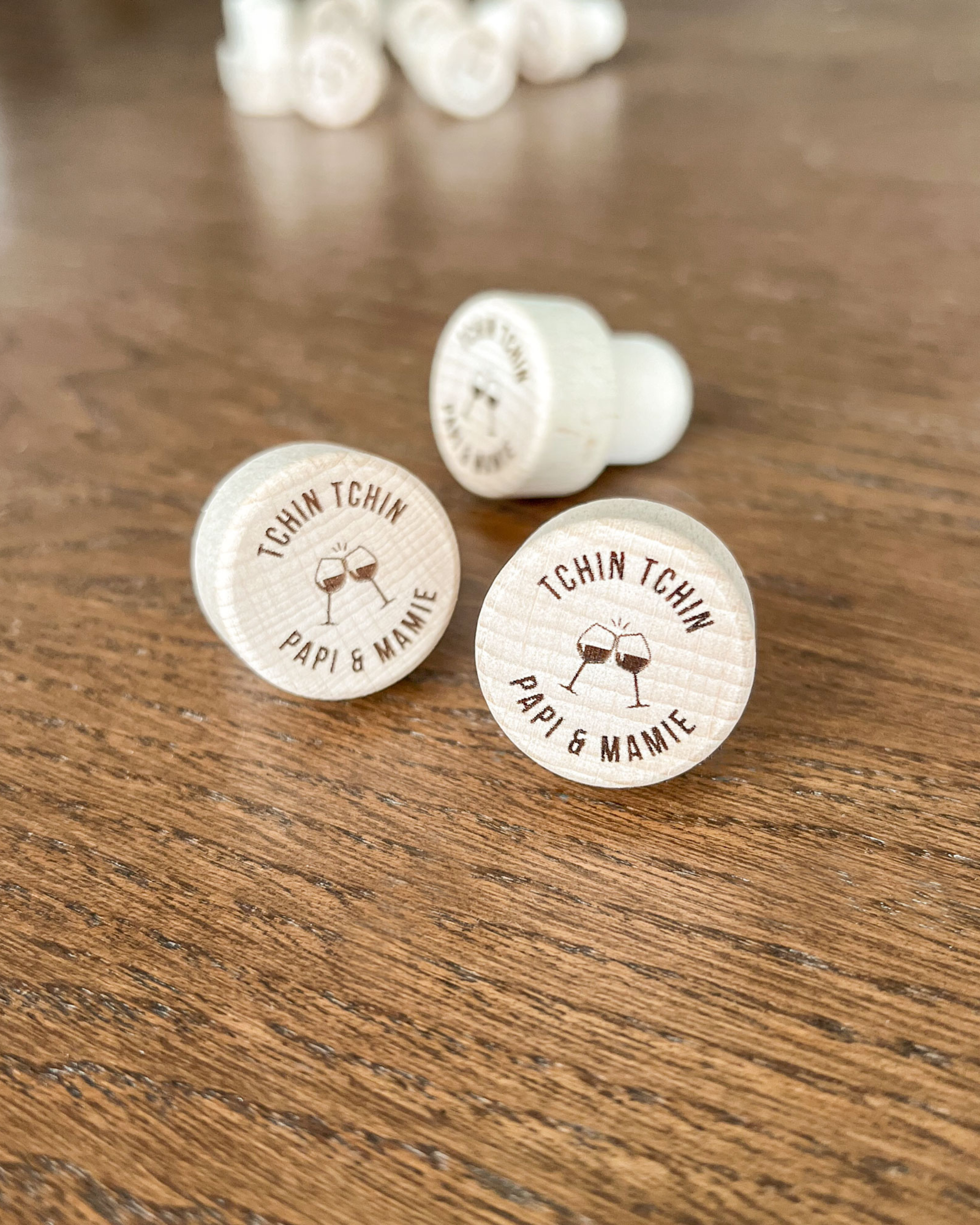 Bouchon de bouteille personnalisable