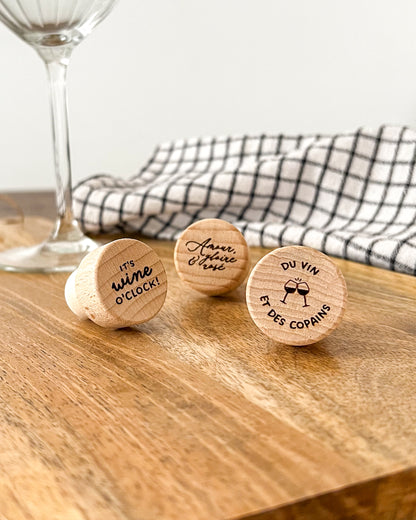 Bouchon “Save Water Drink Wine”