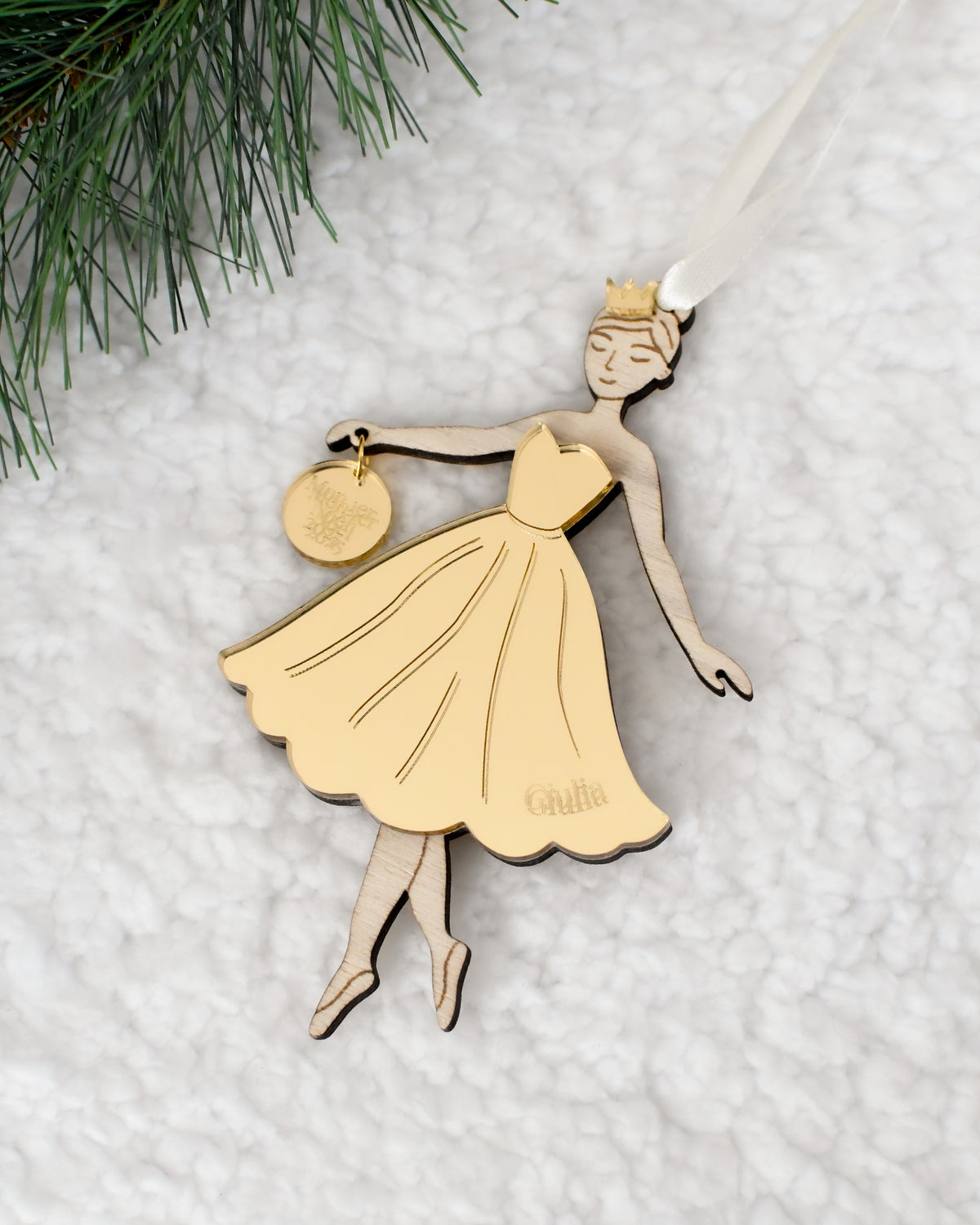 Suspension de Noël Ballerine