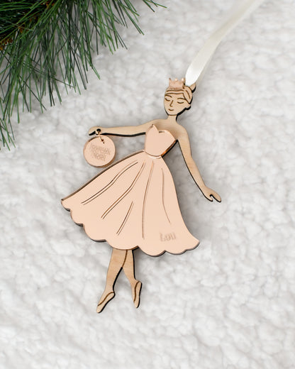 Suspension de Noël Ballerine