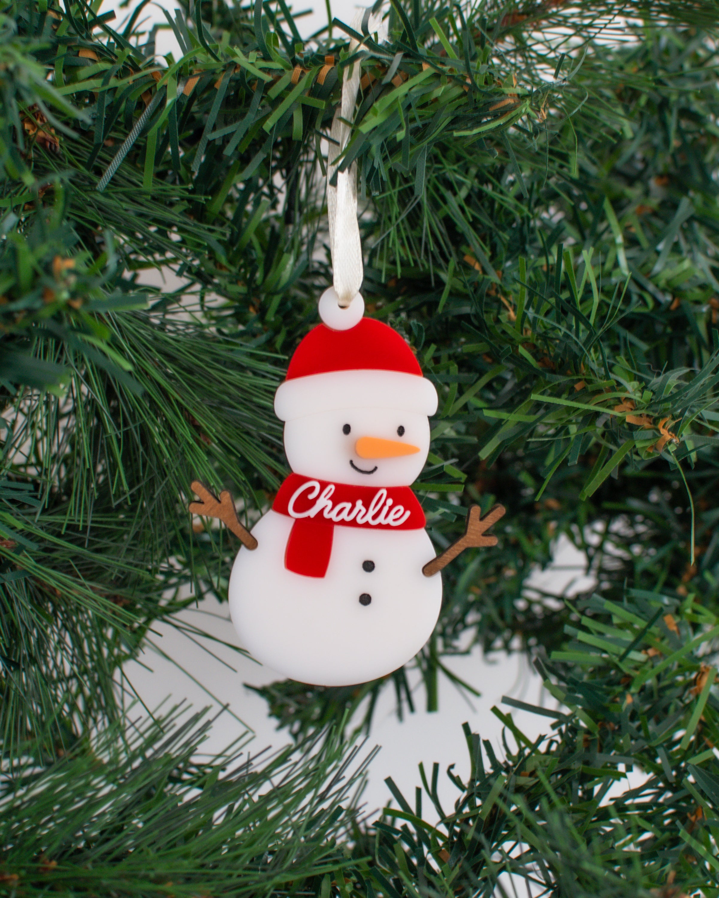 Suspension DIY Bonhomme de neige