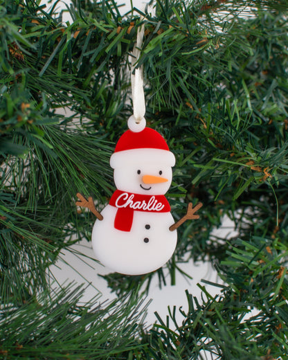 Suspension de Noël Bonhomme de neige