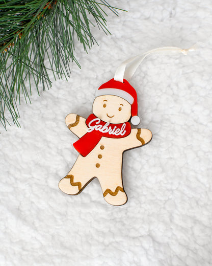 Suspension de Noël Bonhomme en pain d'épices