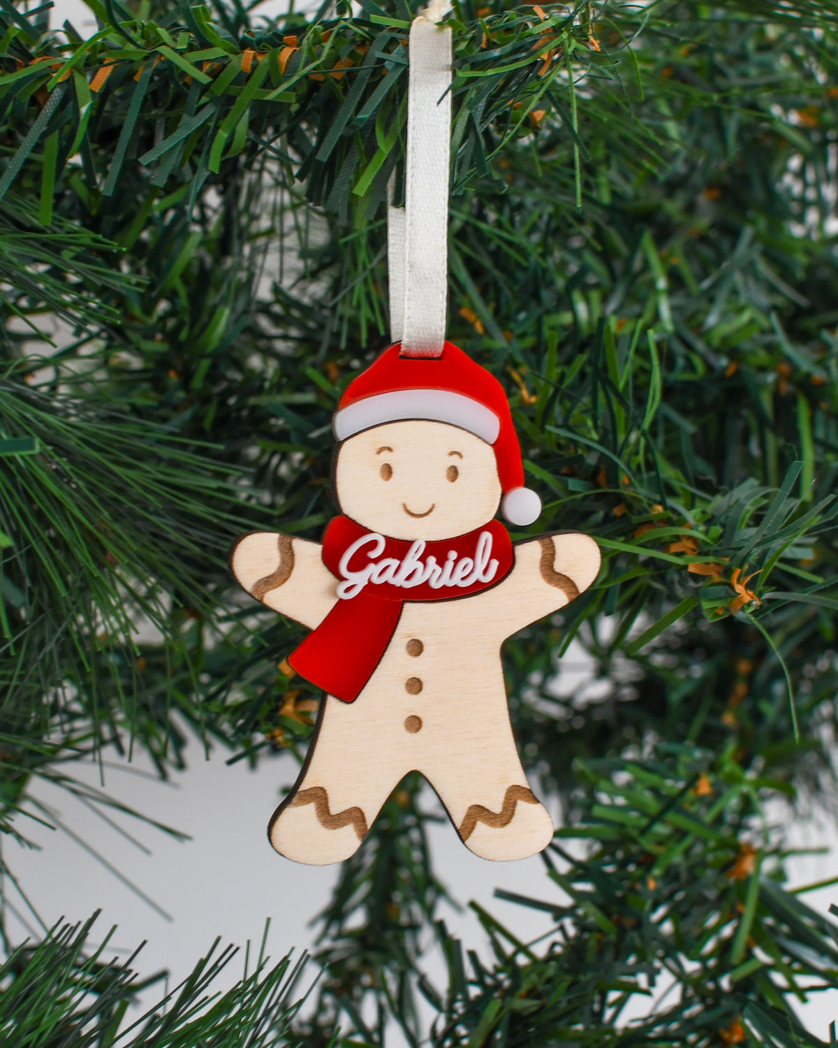 Suspension de Noël Bonhomme en pain d'épices