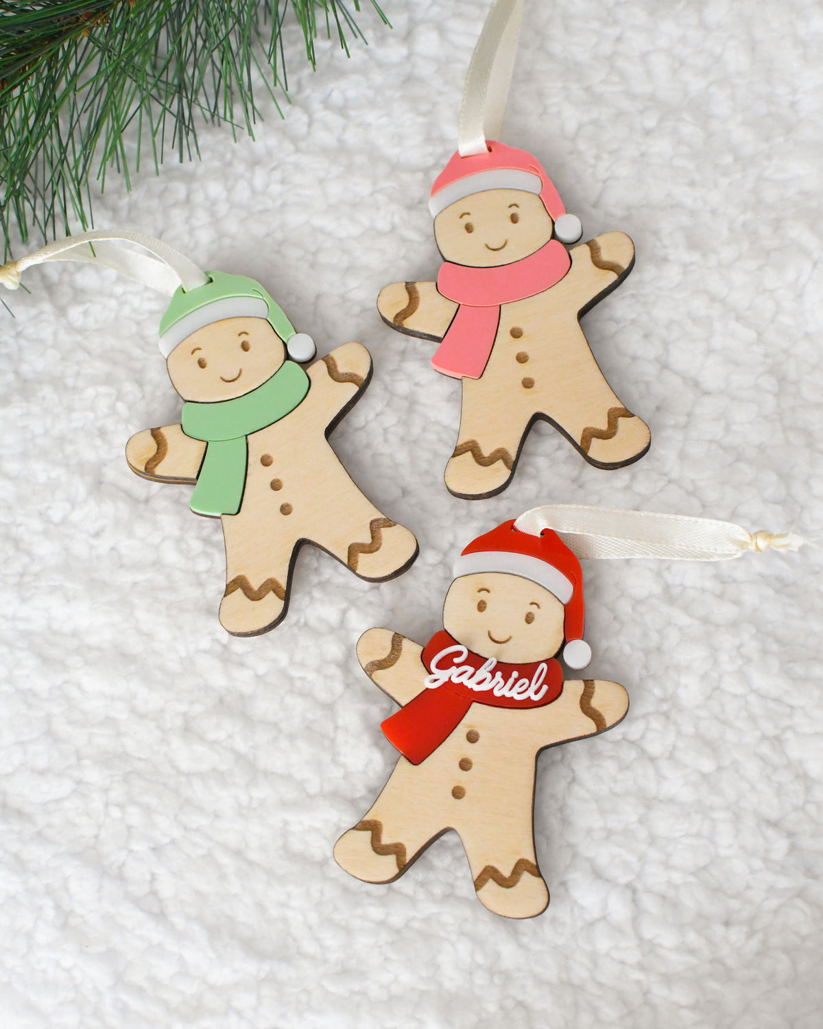 Suspension de Noël Bonhomme en pain d'épices