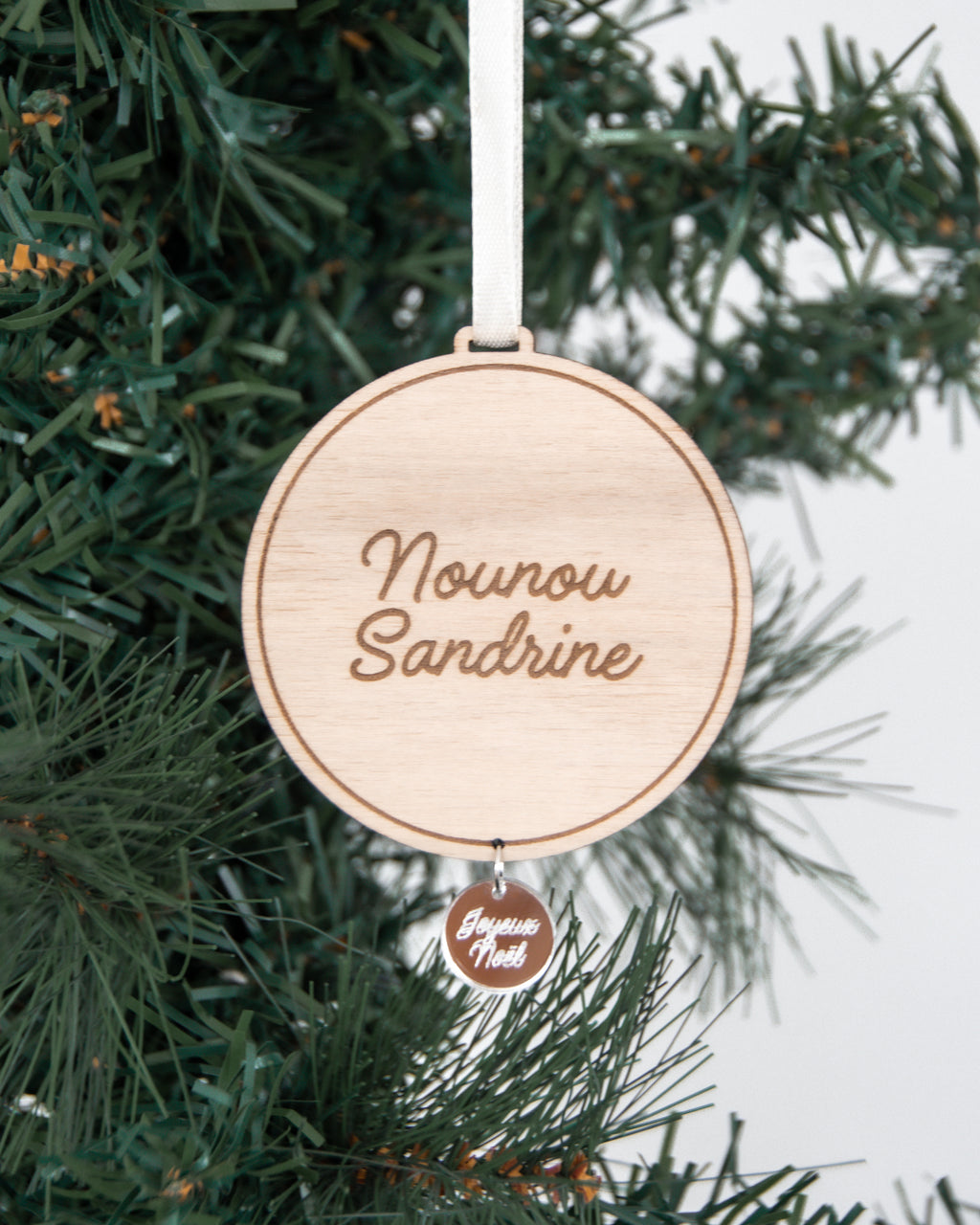 Boule de Noël Minimal Rond