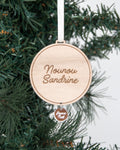 Boule de Noël Minimal Rond
