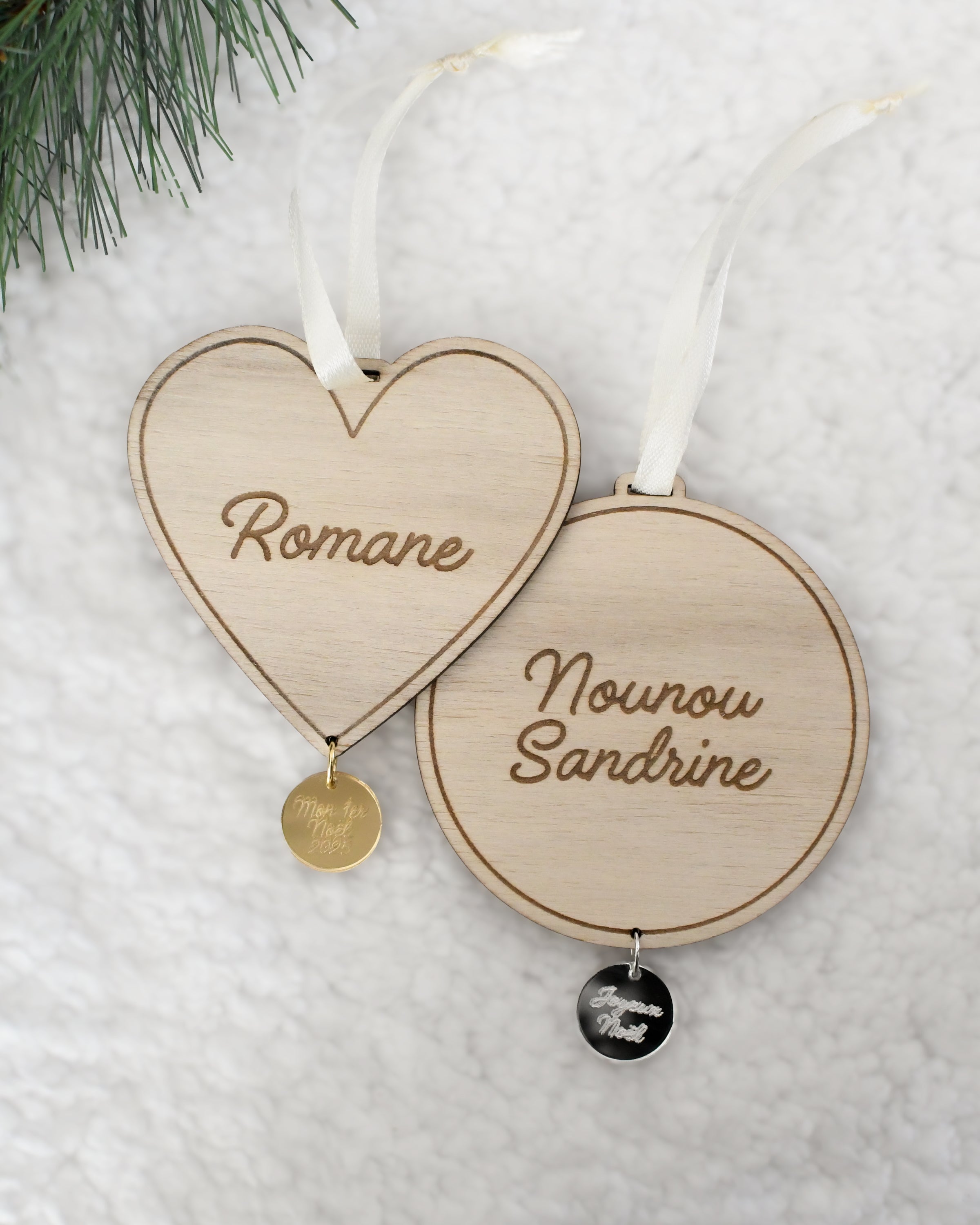 Boule de Noël Minimal Rond