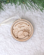 Boule Renard endormi