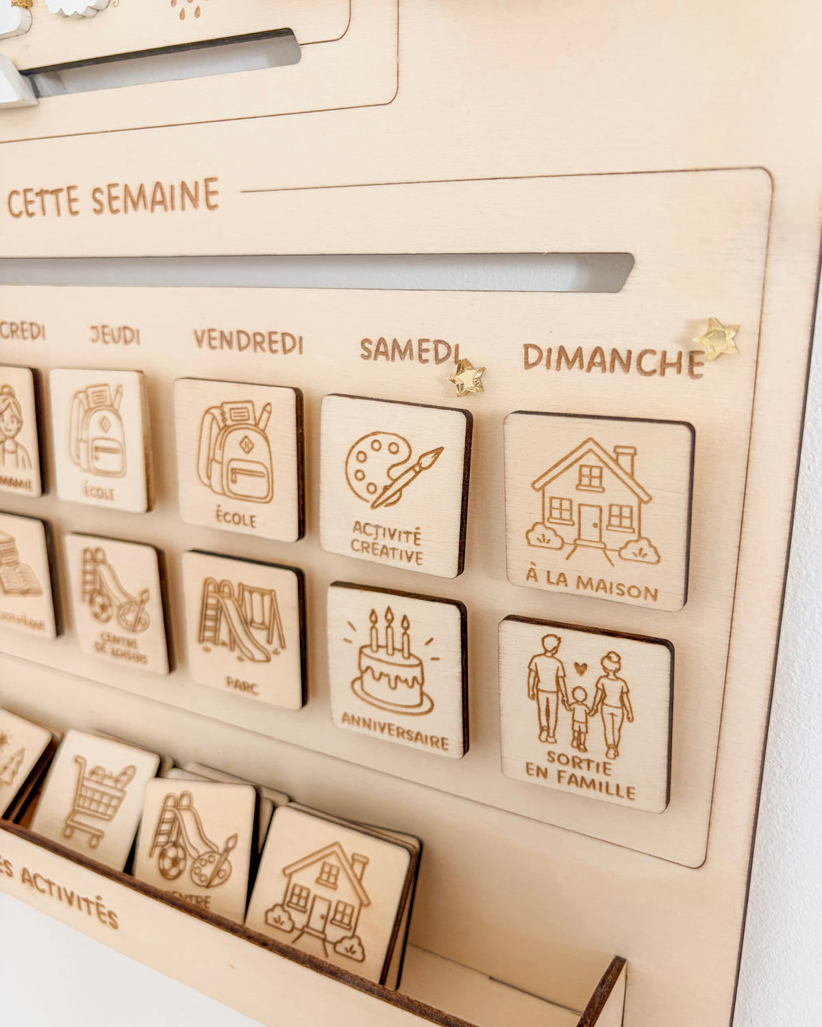 Magnet activité supplémentaire – Mon petit calendrier