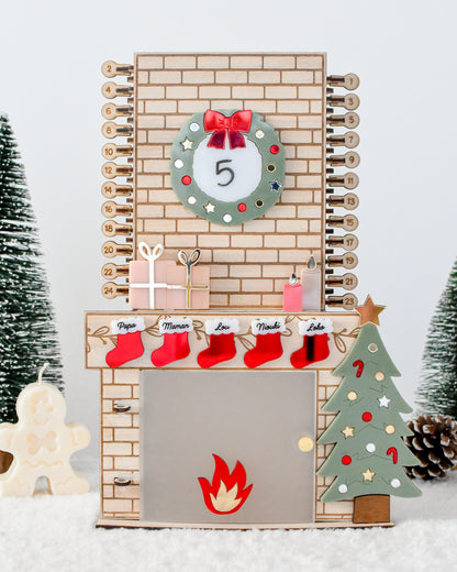 Cheminée magique de Noël