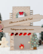 Cheminée magique de Noël - Décompte de Noël, activités et surprises