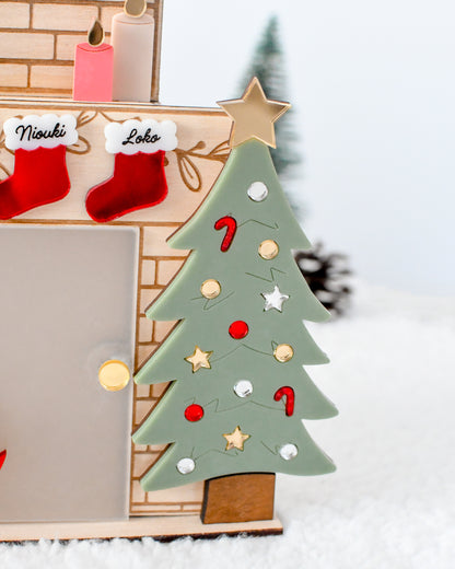 Cheminée magique de Noël
