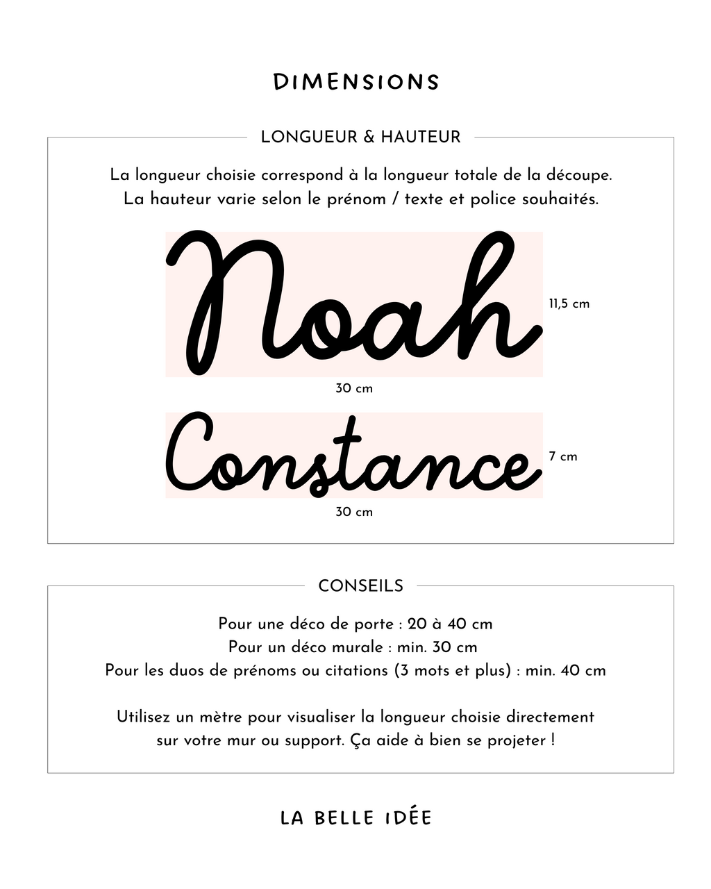 Découpe Prénom ou mot