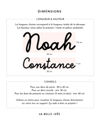 Découpe Prénom ou mot en relief