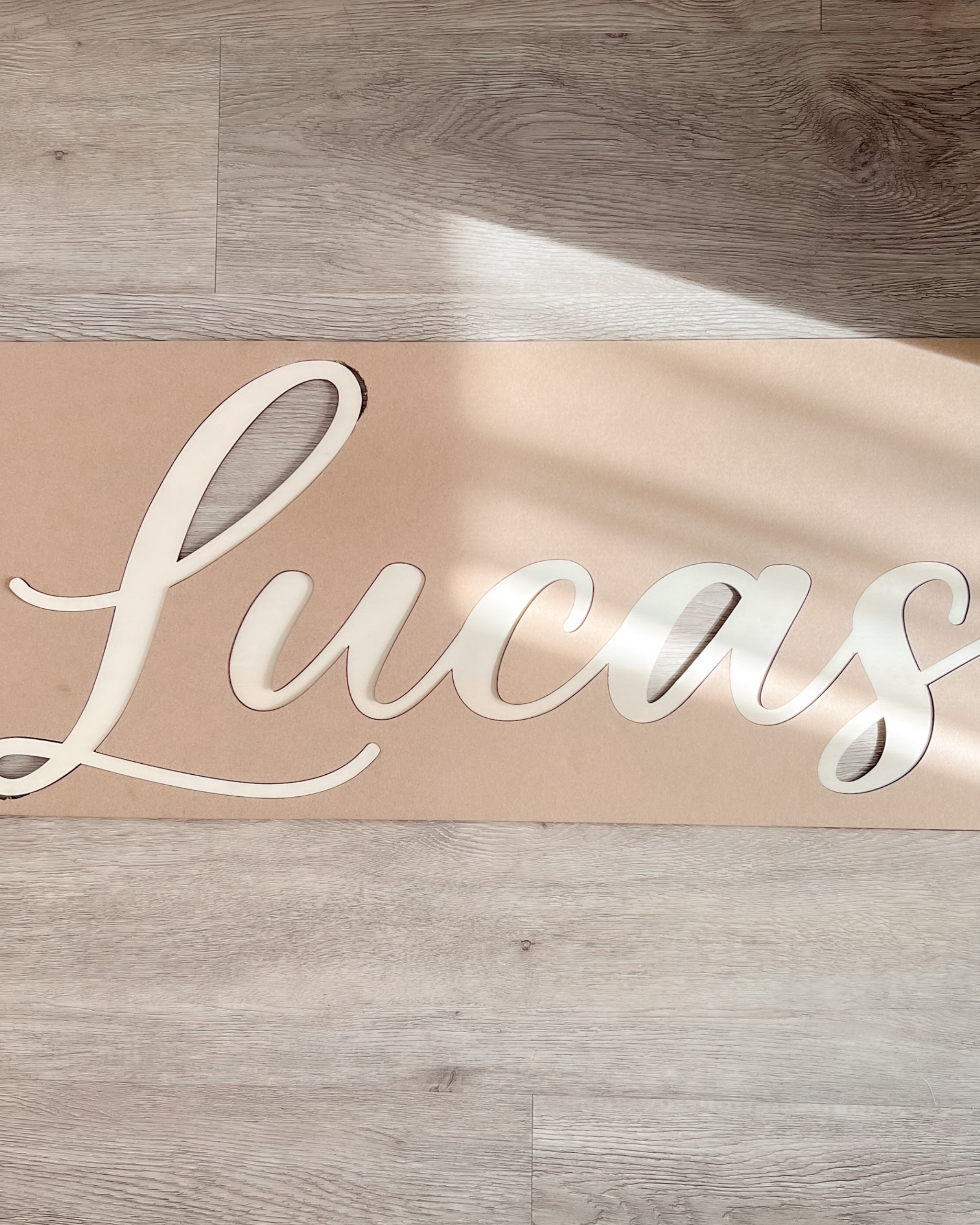 Découpe Prénom ou mot