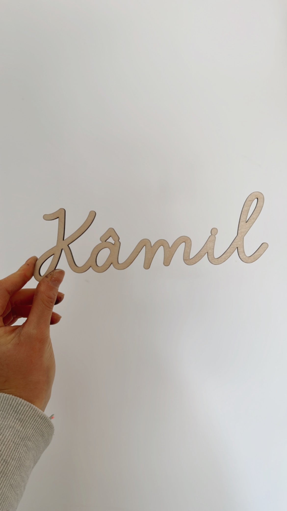 Prénom ou mot en bois personnalisé - Kids