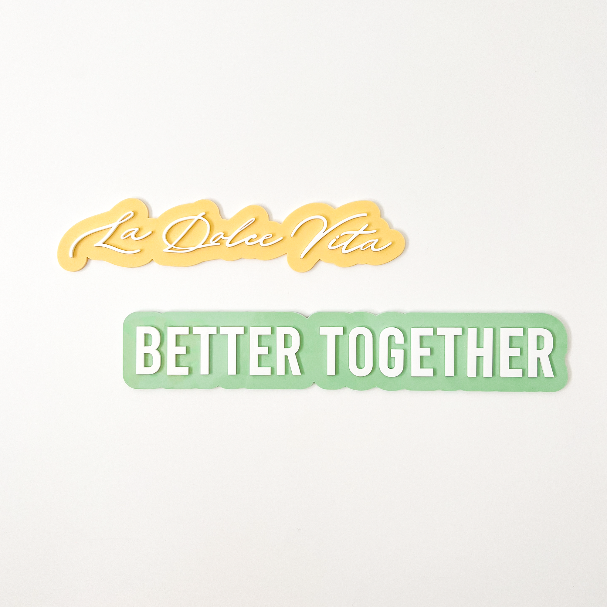 Découpe Prénom ou mot en relief