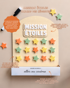 Mission étoiles - Rose & violet
