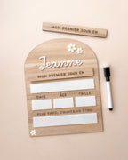 Grande Pancarte rentrée - Fleur