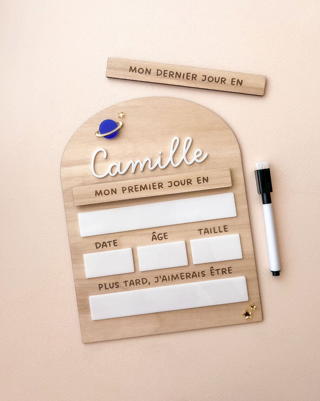 Grande Pancarte rentrée - Planète