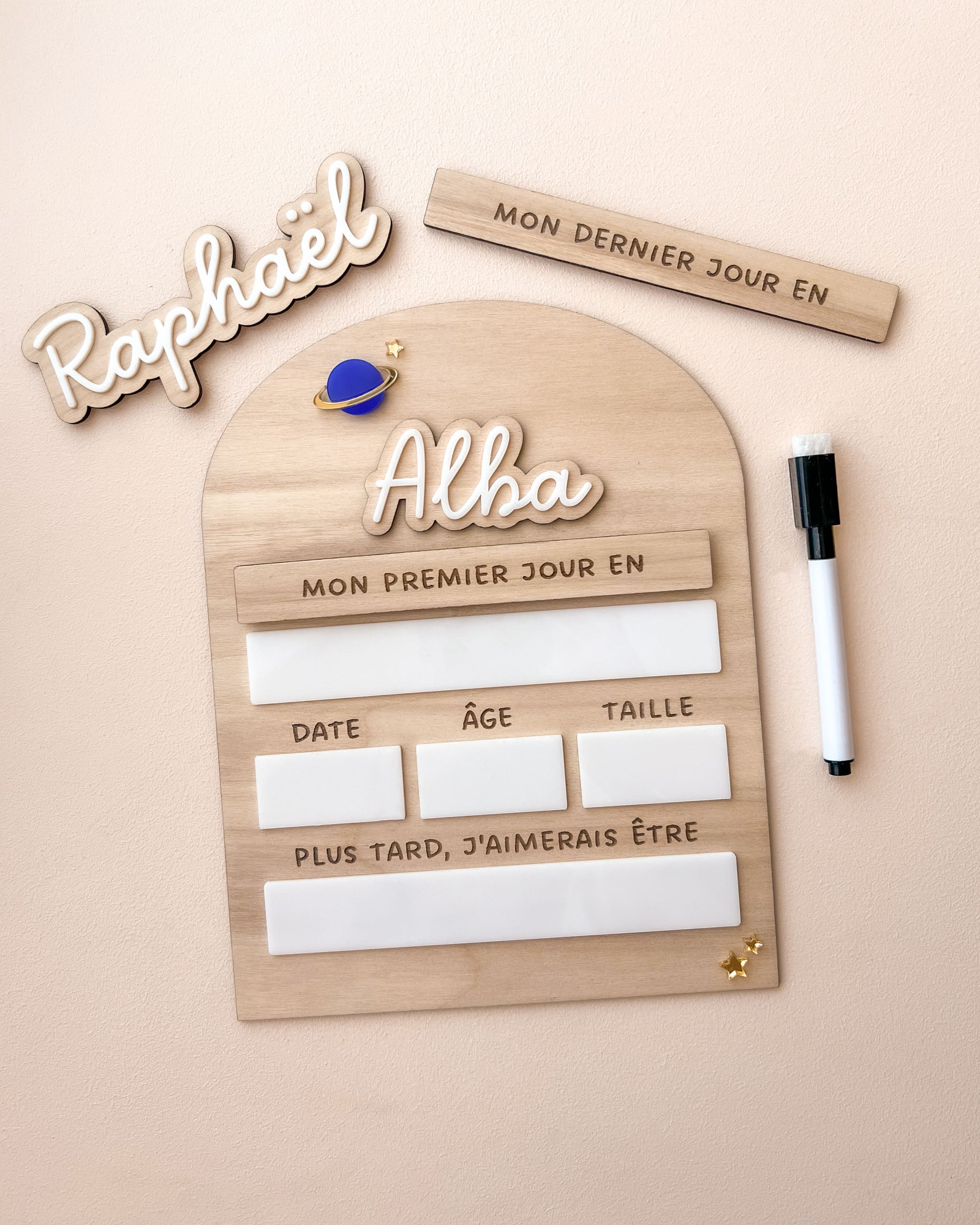 Grande Pancarte rentrée - Planète