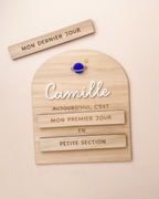 Pancarte rentrée - Planète