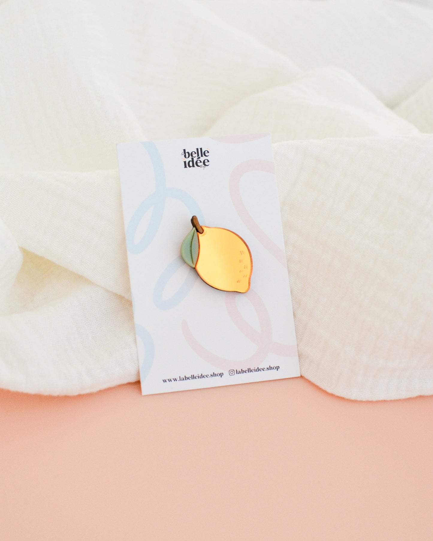 Broche Citron