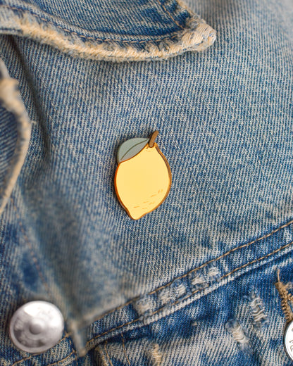 Broche Citron