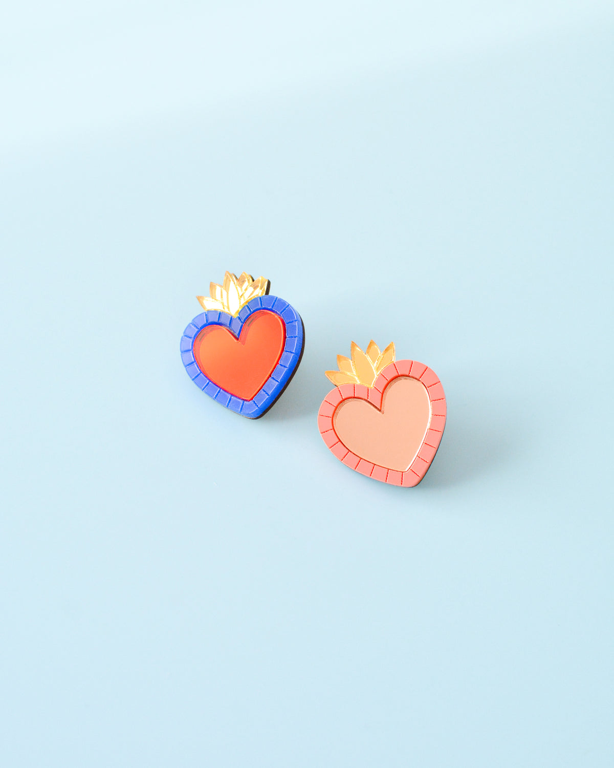 Pin's Coeur ex-voto Merci
