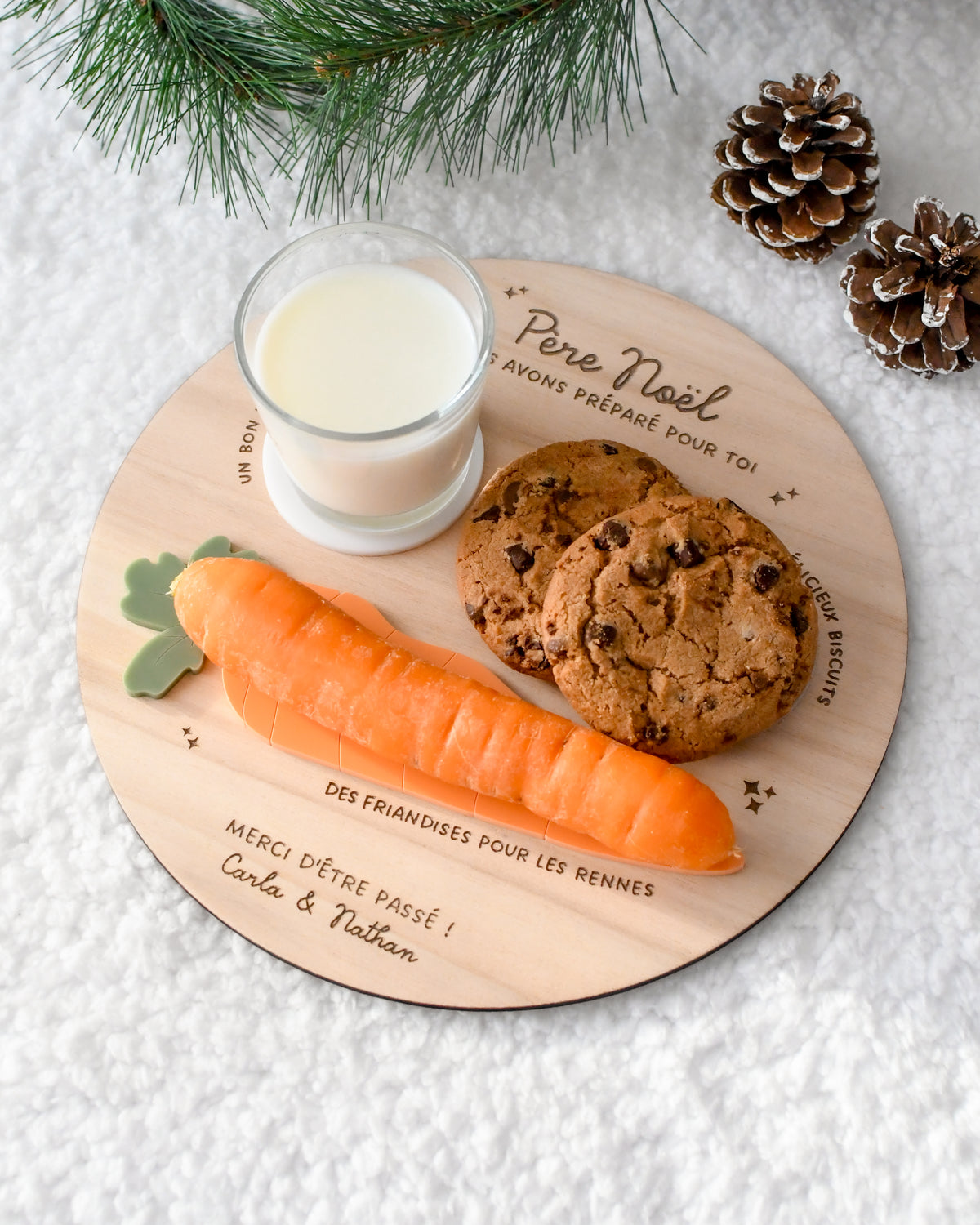 Assiette du Père Noël