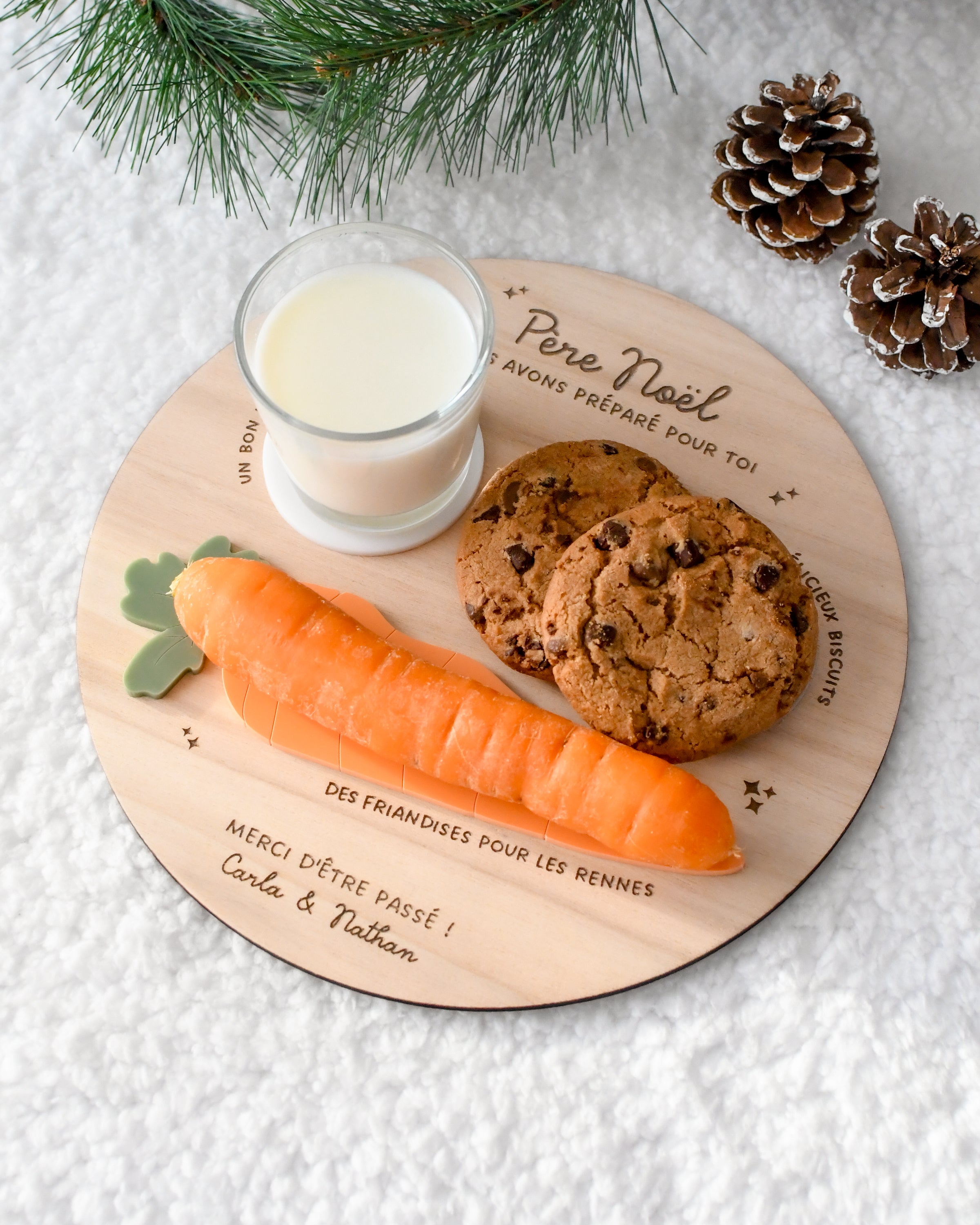 Assiette du Père Noël