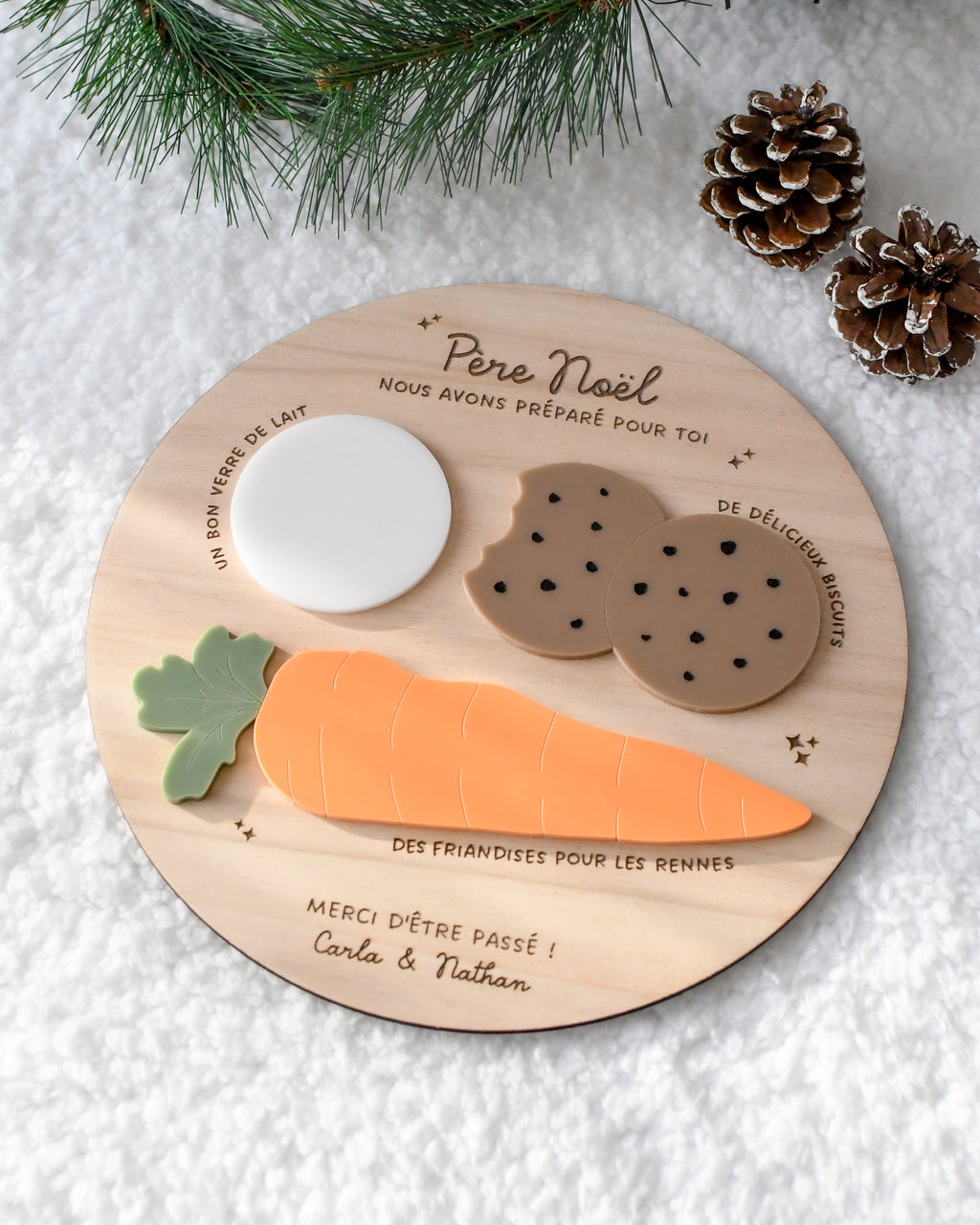 Assiette du Père Noël