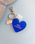 Porte-clés grigri Papa d'amour