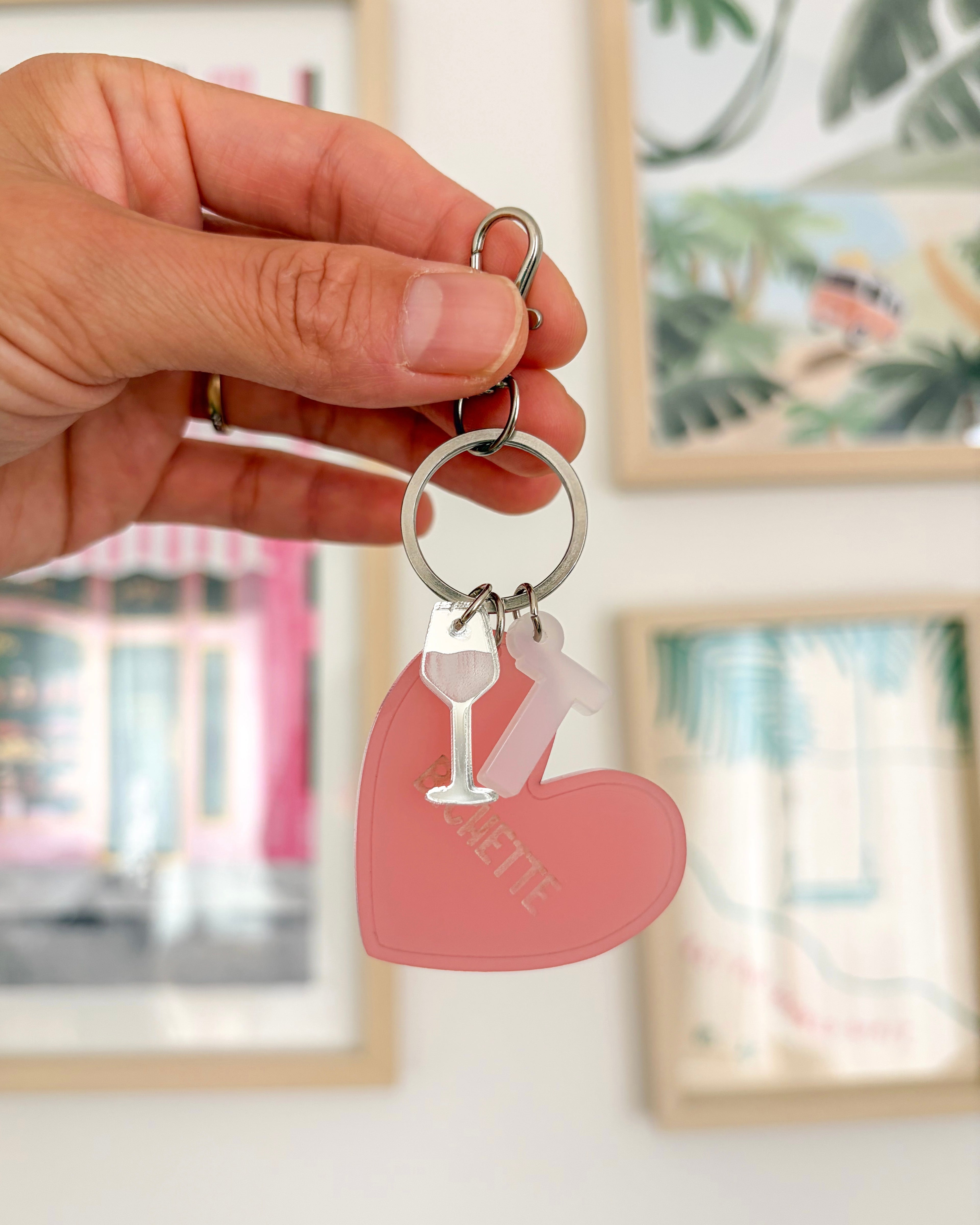 Porte-clés grigri Bichette