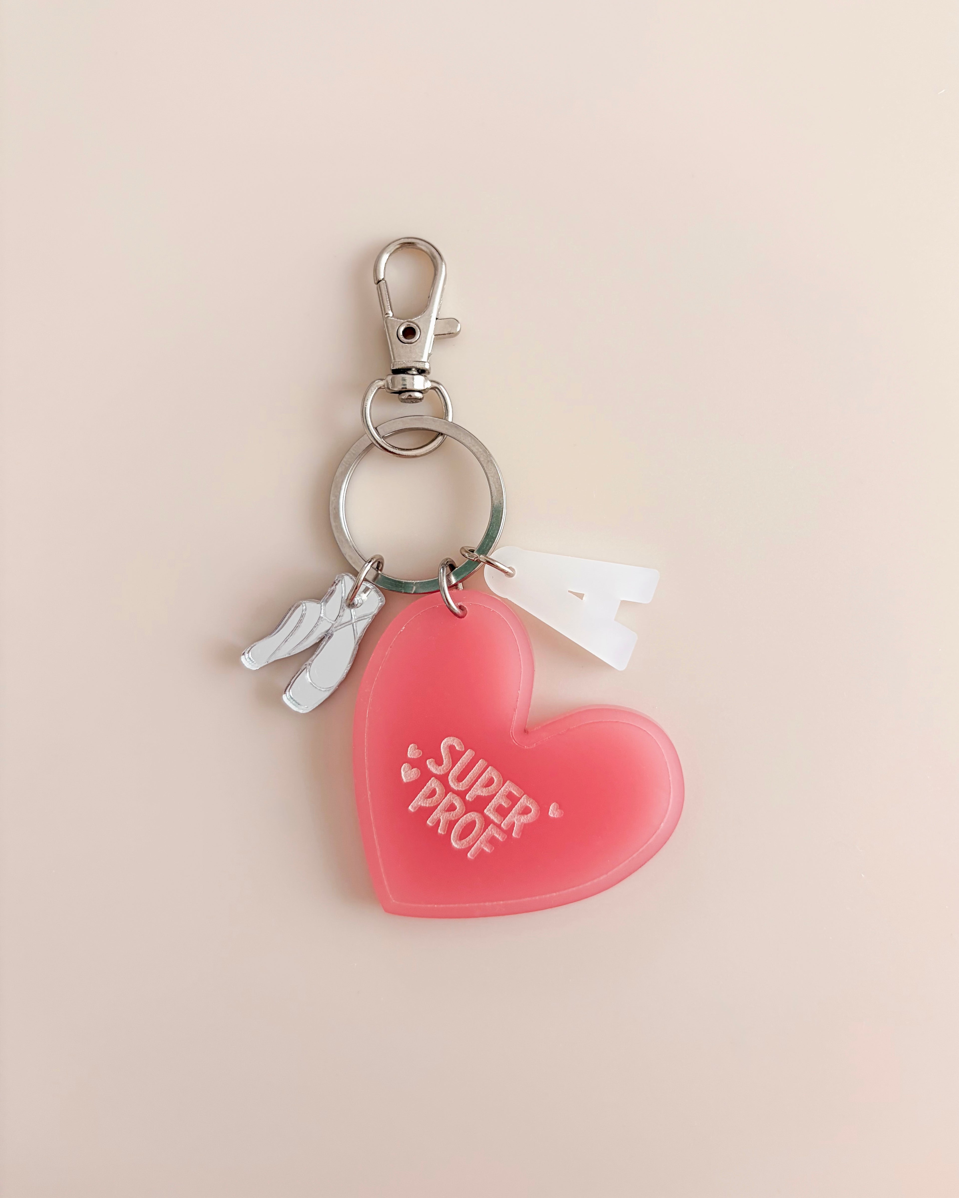 Porte-clés grigri Super prof