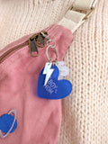 Porte-clés grigri Boy Mom