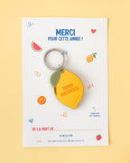 Porte-clés Citron