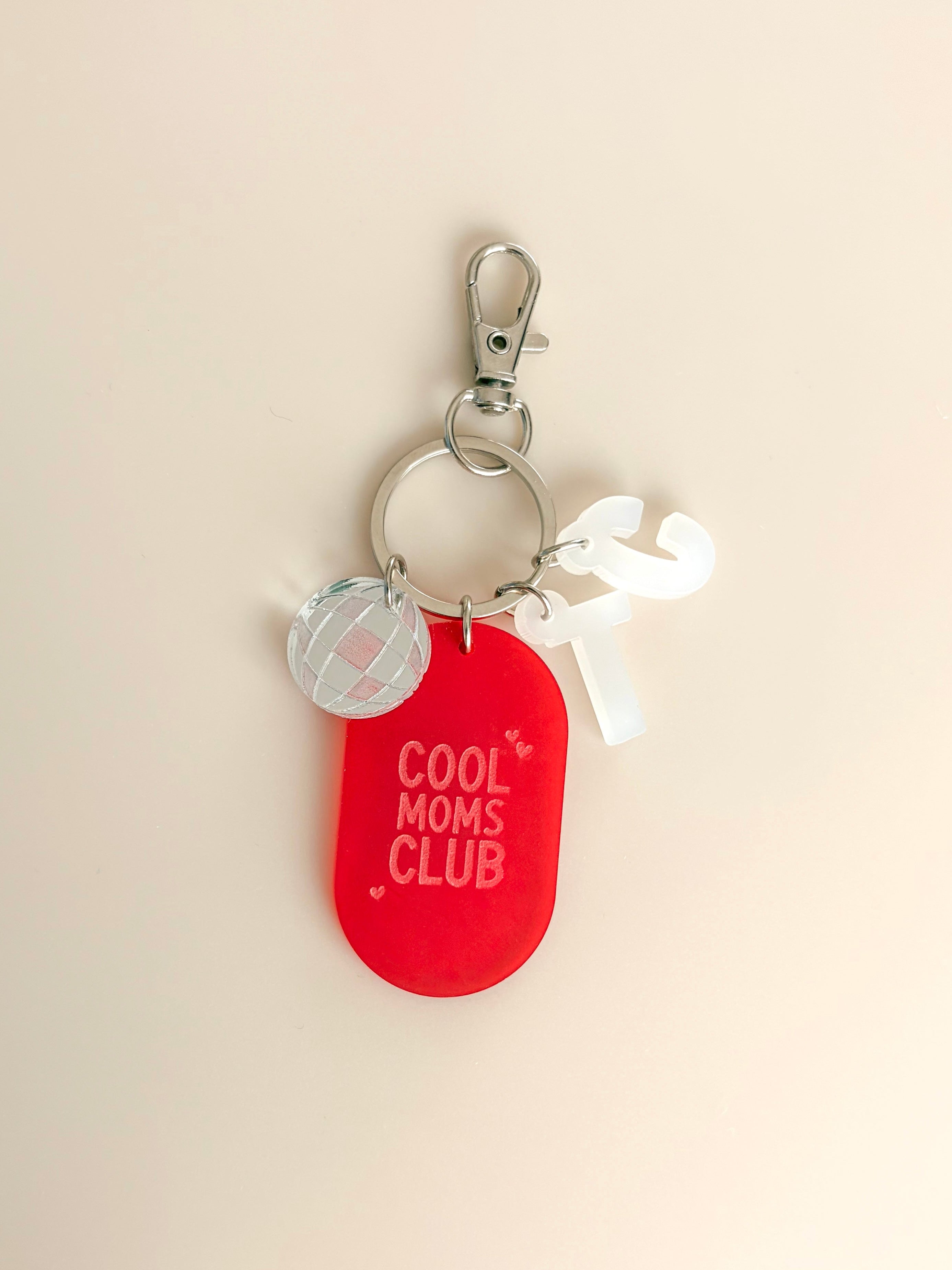 Porte-clés grigri Cool Moms Club