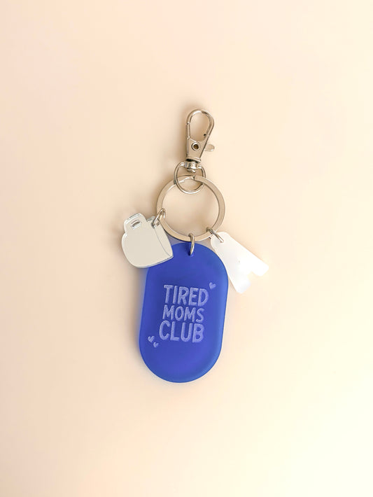 Porte-clé grigri Tired Moms Club